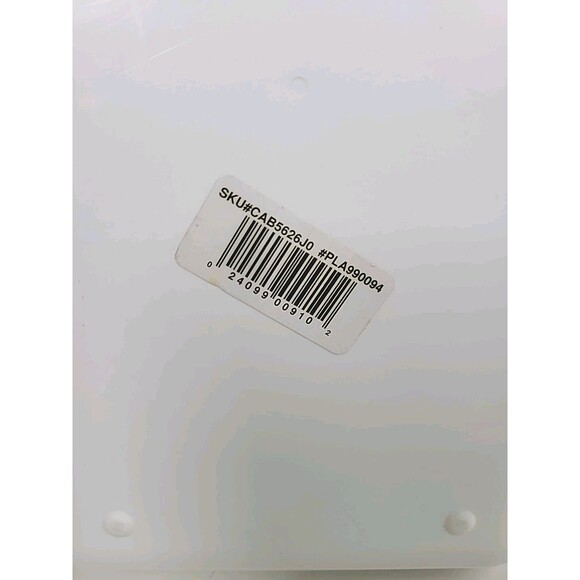 Caboodles On The Go Large Makeup Case Organizer Model 5626 Blue & White EUC - Picture 9 of 9